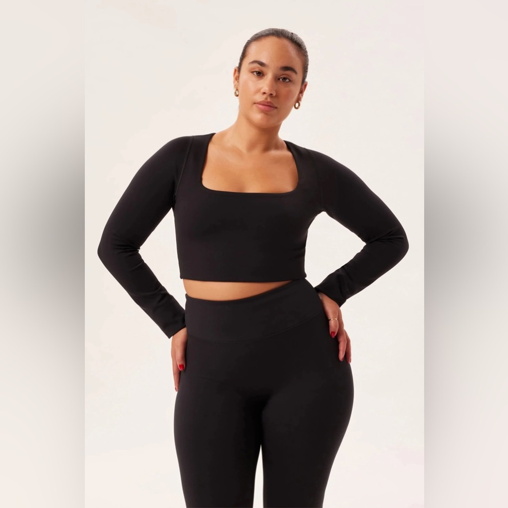 Girlfriend Collective Black Activewear Set